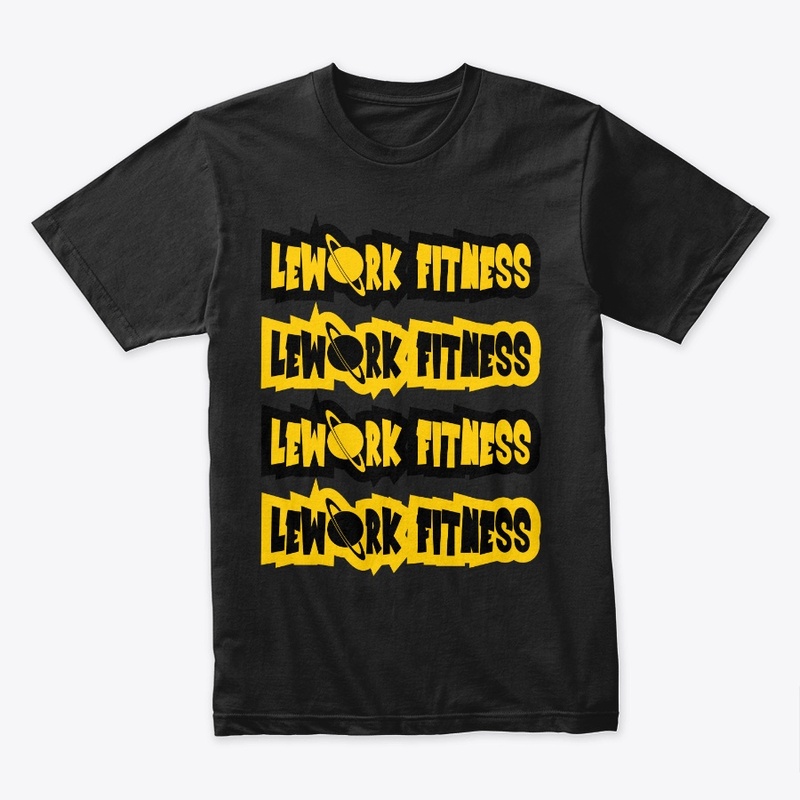 LéWork Fitness World Tee