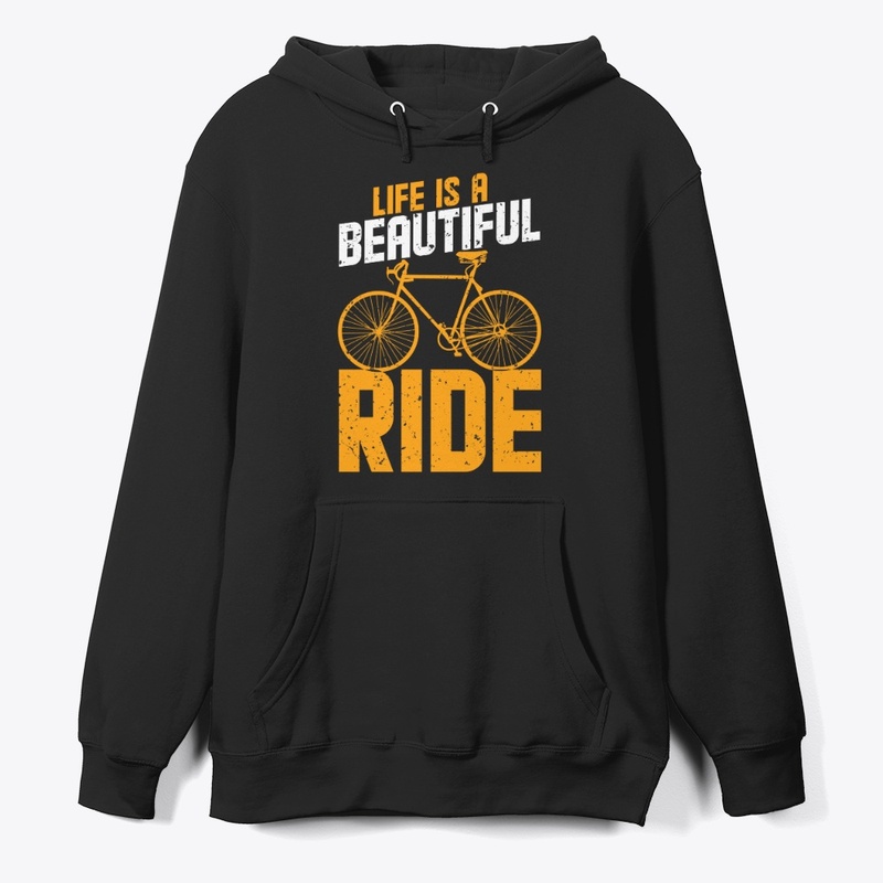 Life is a beautiful rider bicycle