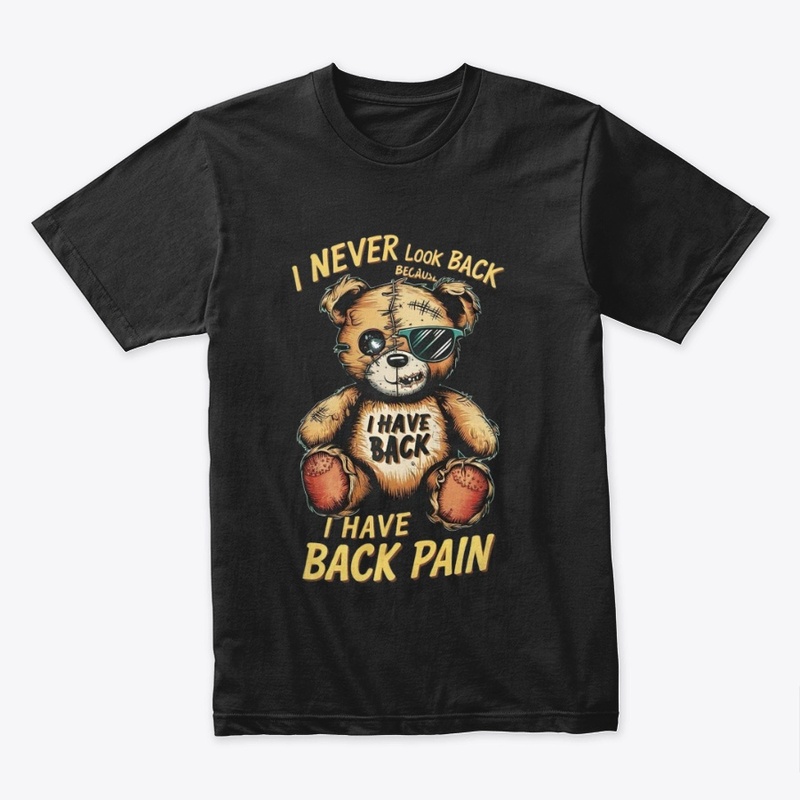 Zombie Teddy Bear'Pain" Graphic Tee