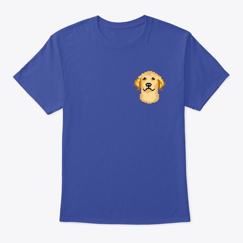 Golden Retriever Pixel Art