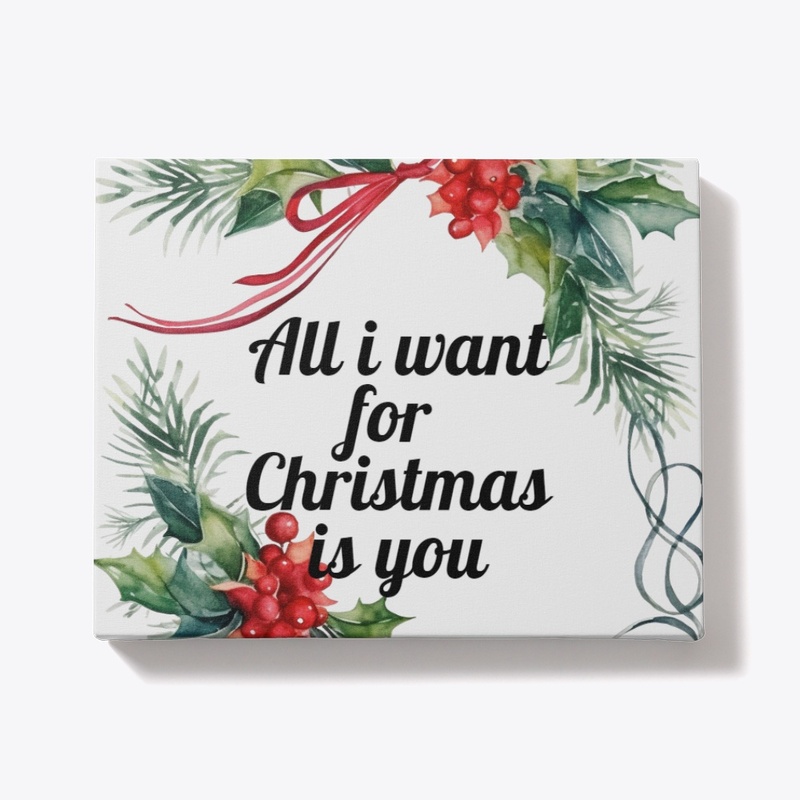 ALL I WANT FOR CHRISTMAS T-SHIRT/ HOODIE