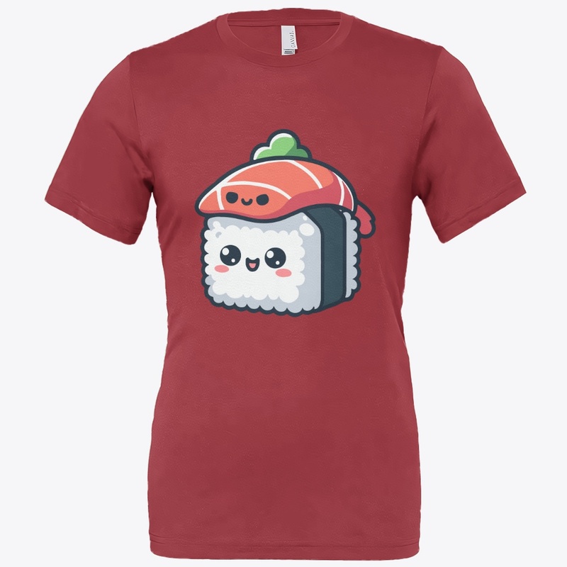 kawaii sushi character - food