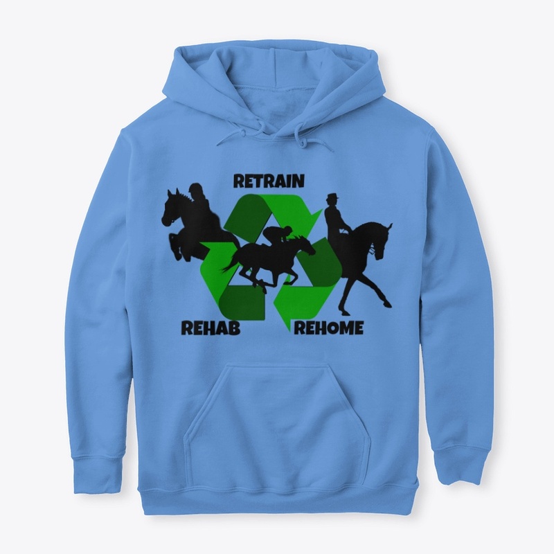 Rehab, Retrain, Rehome Classic Hoodie