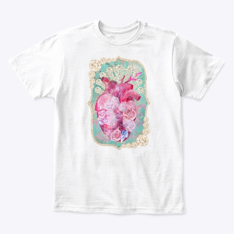 Shabby Pink Heart
