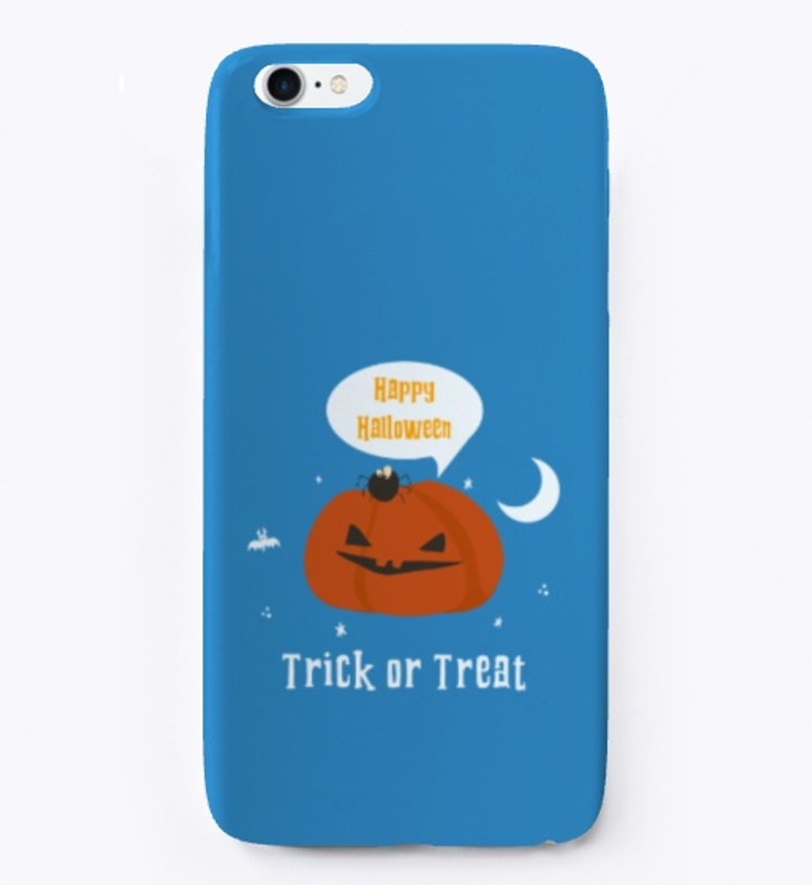 Orange pumpkin - Happy Halloween Design 