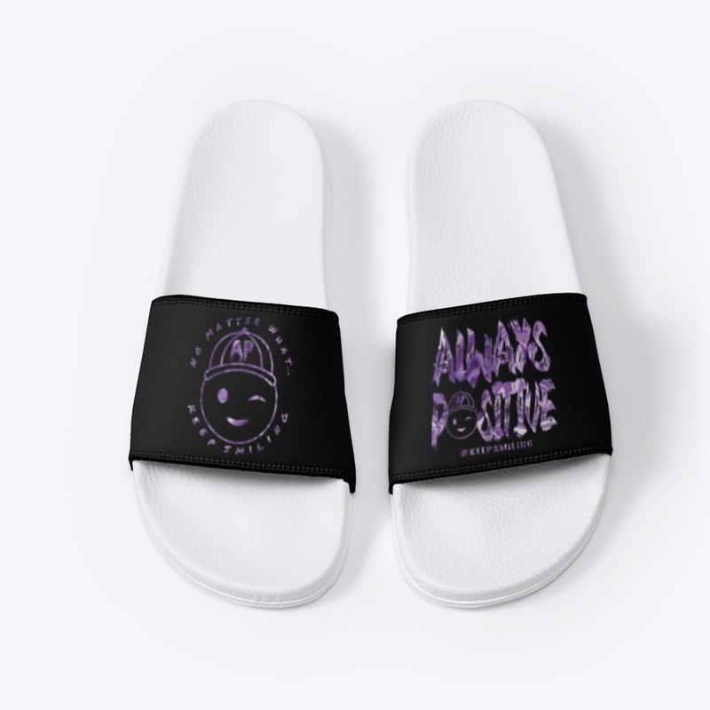Always Positive - Purple Logo Slides