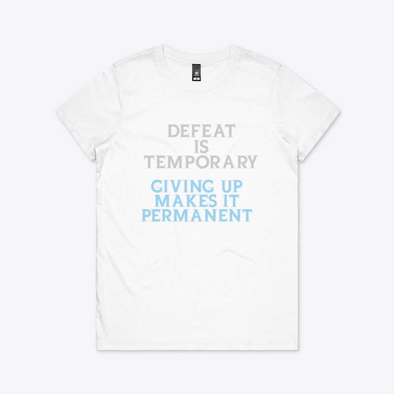 NEVER GIVE UP