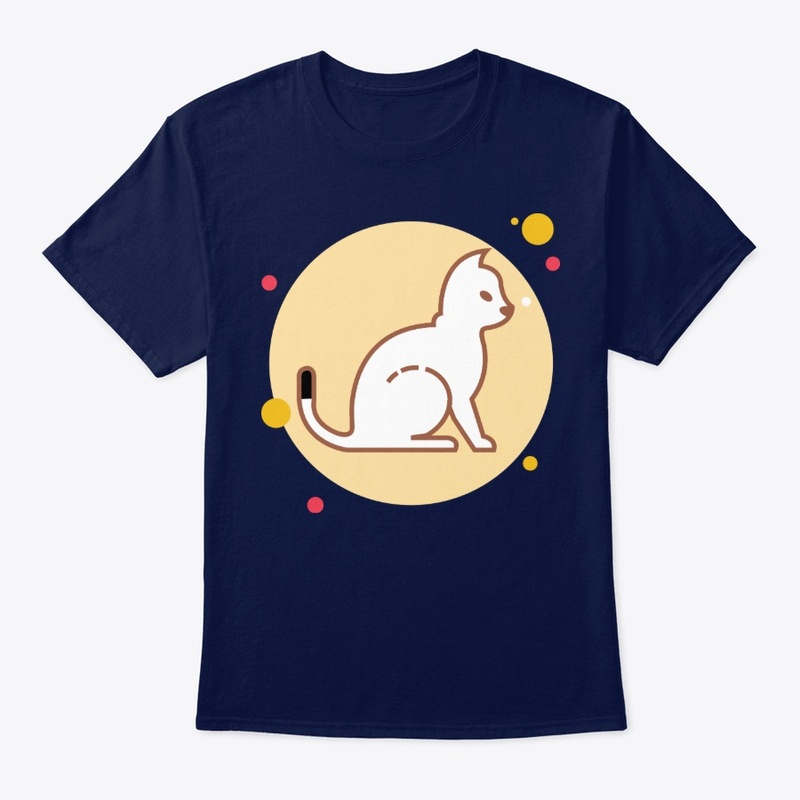 Awesome Cat T-shirt Design
