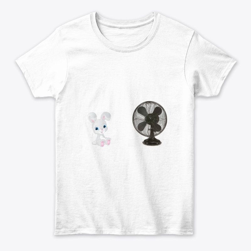 new cartoon fan man printed t shirt
