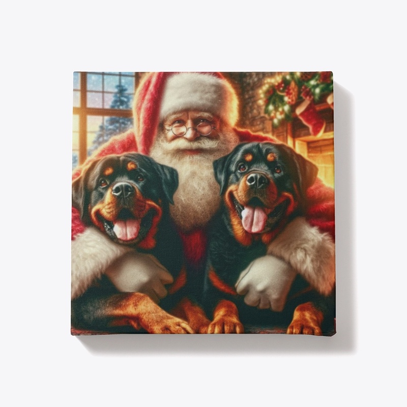 Rottweilers & Santa