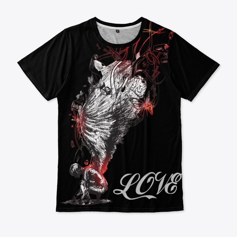 Angel t-shirt design