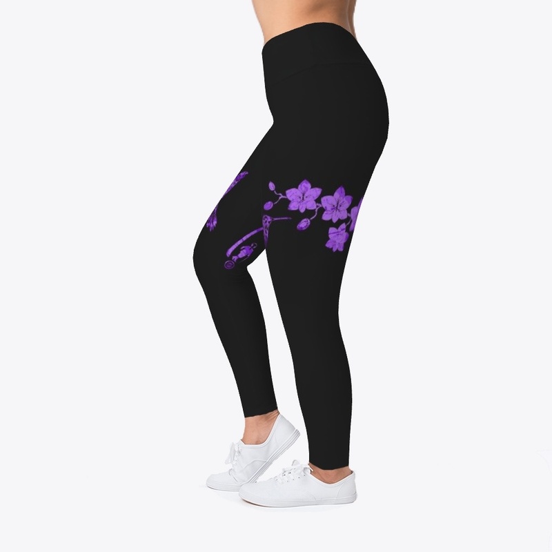 Orchid Humming Bird Purple 