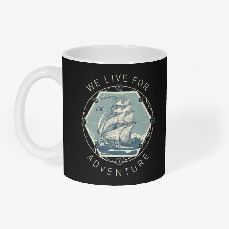 Nautical Sea Adventure Sailboat Graphic