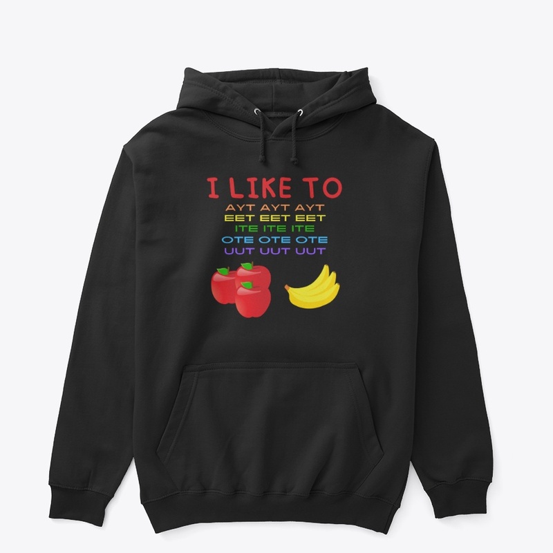 I like to...
