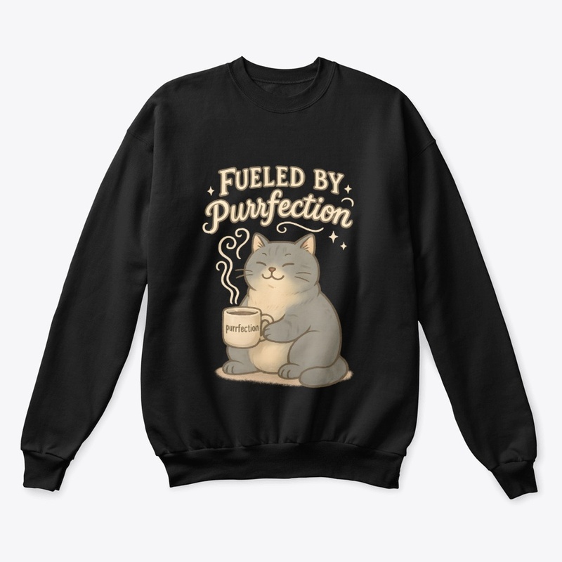 Russian Blue Cat - Fueled by Purrfection