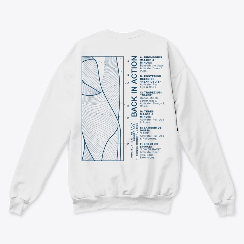 THE BACK MAJOR - AKA "LATS” - White