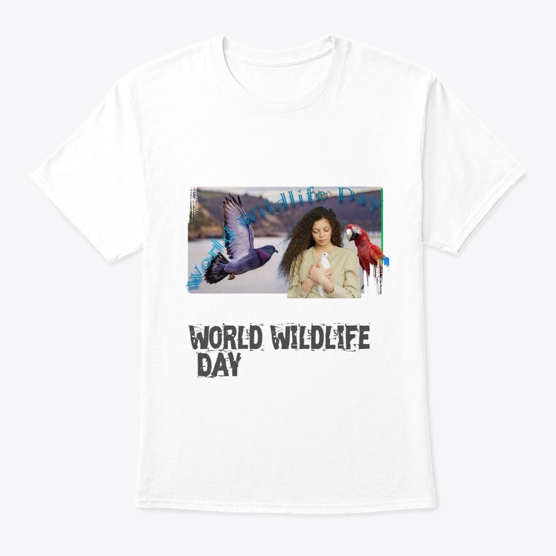 World Wildlife Day design for tshirts