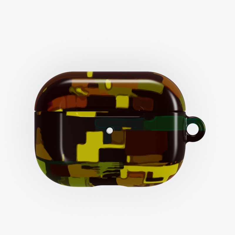 Camo Colors Abstract Pattern 