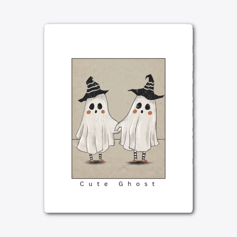 Cute Ghost Design T-shirt & Hoodi