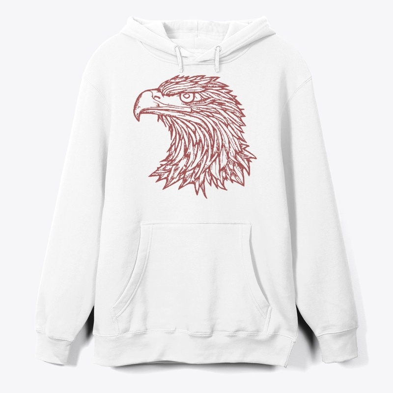 Fierce Eagle Head - Vintage Tribal Style