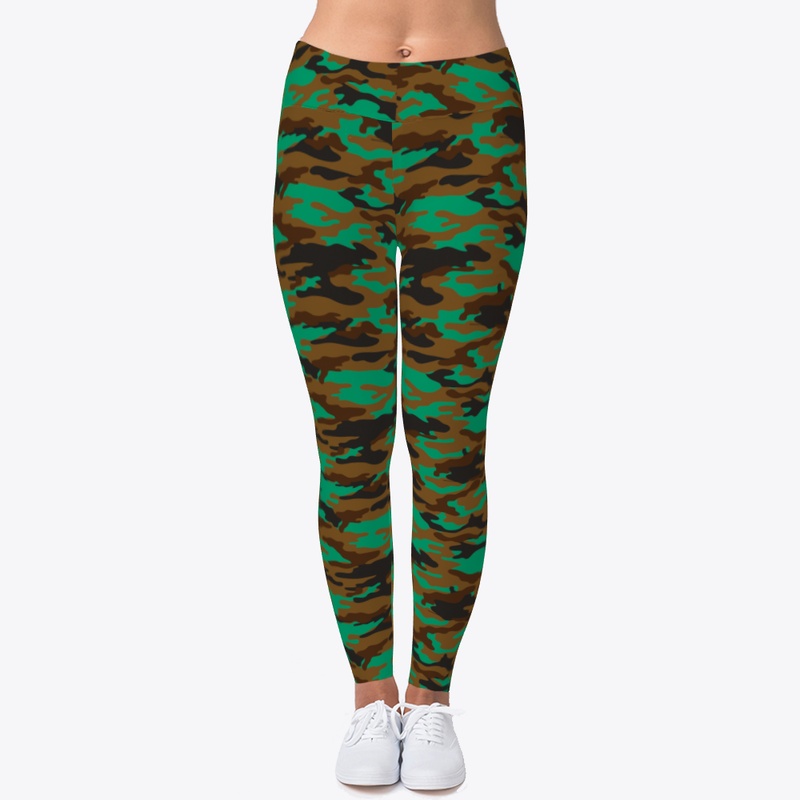 Green Camouflage Style 