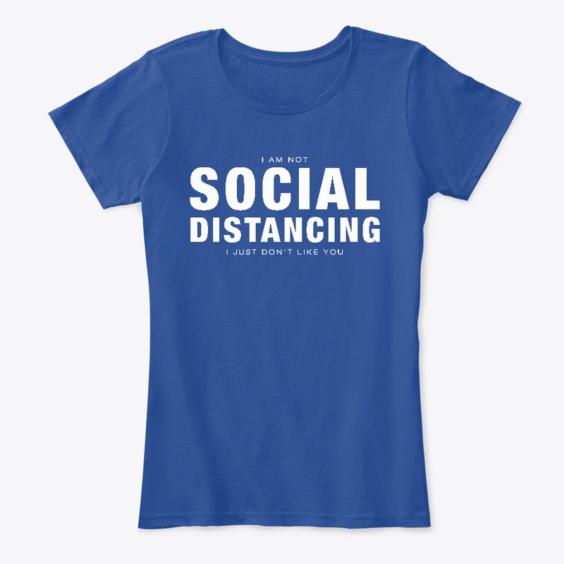 I am NOT social distancing