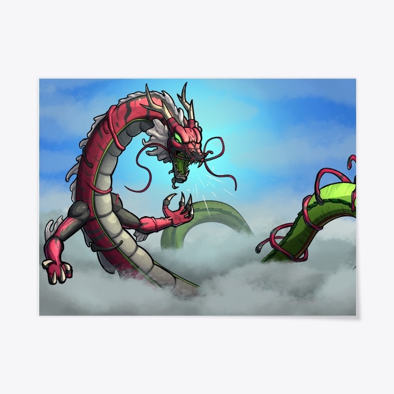 Real Bad News Combo Dragon POSTER