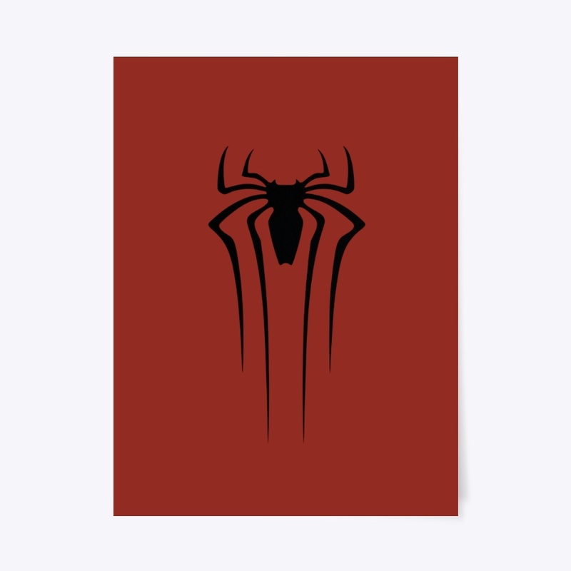 Spider Symbol Minimalist Superhero