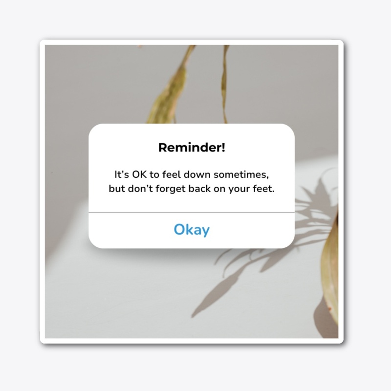 Motivational Reminder|Stay Strong Design