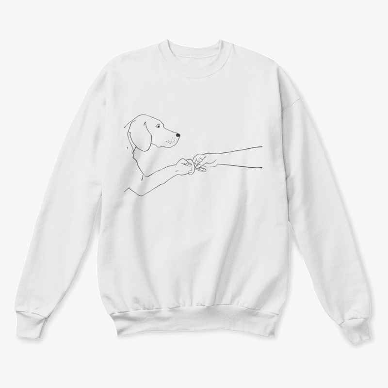 Canine Line Art: Minimal Dog Silhouette