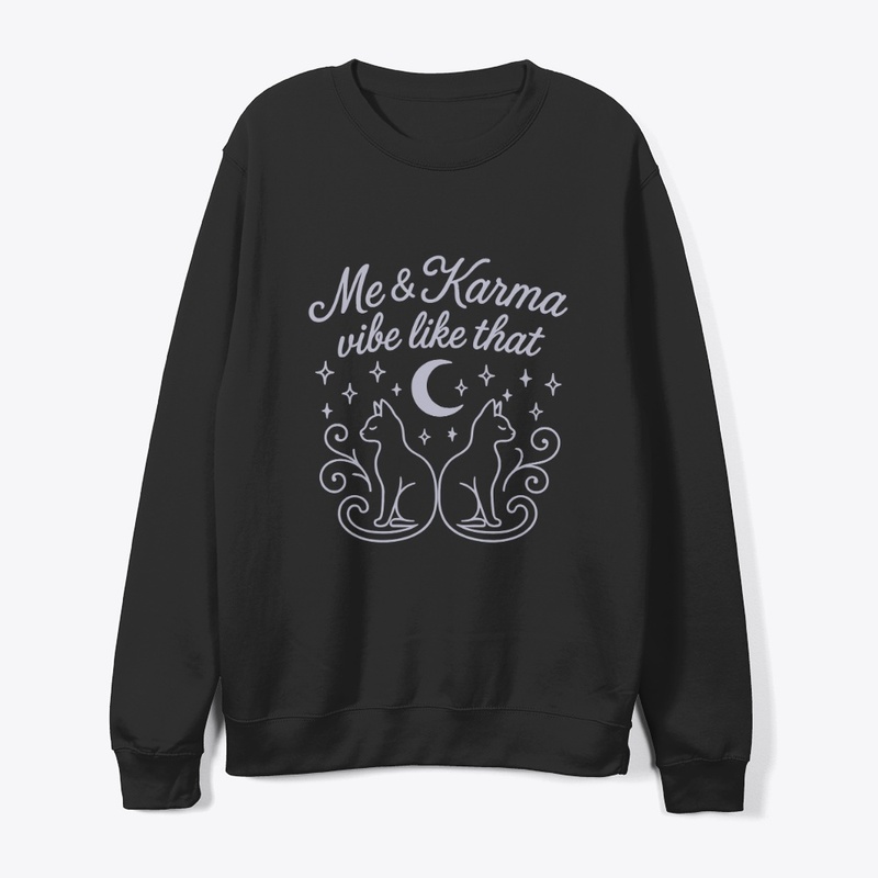 Me and Karma Vibe Like That Tee