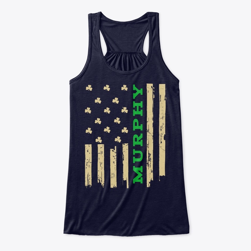 Murphy Family Shamrock Flag
