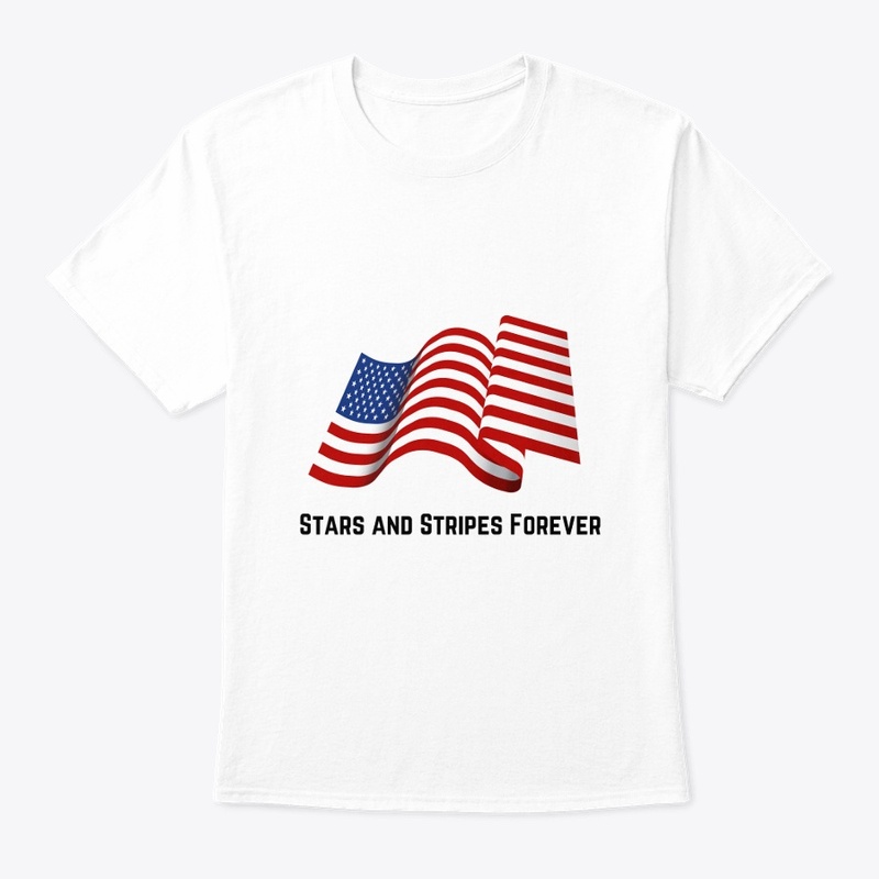 USA White T-shirt
