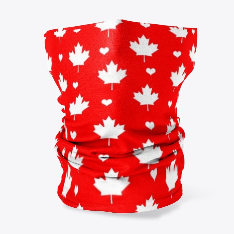 Maple leaf Neck Gaiter 