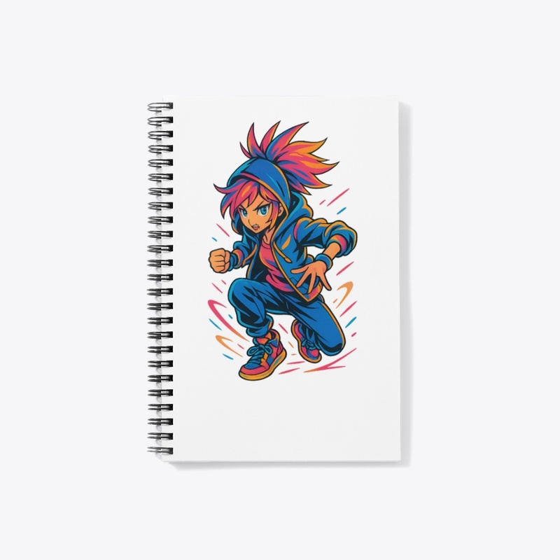 Futuristic Anime Warrior 