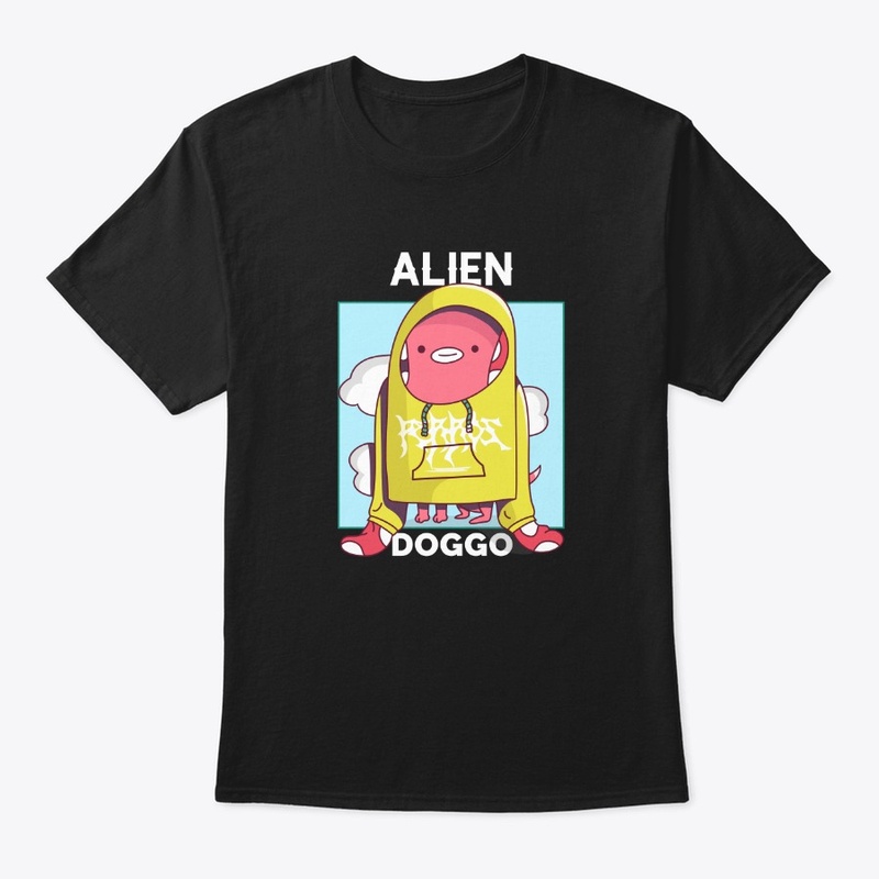 Alien Doggo Cool Hoodie Dog 