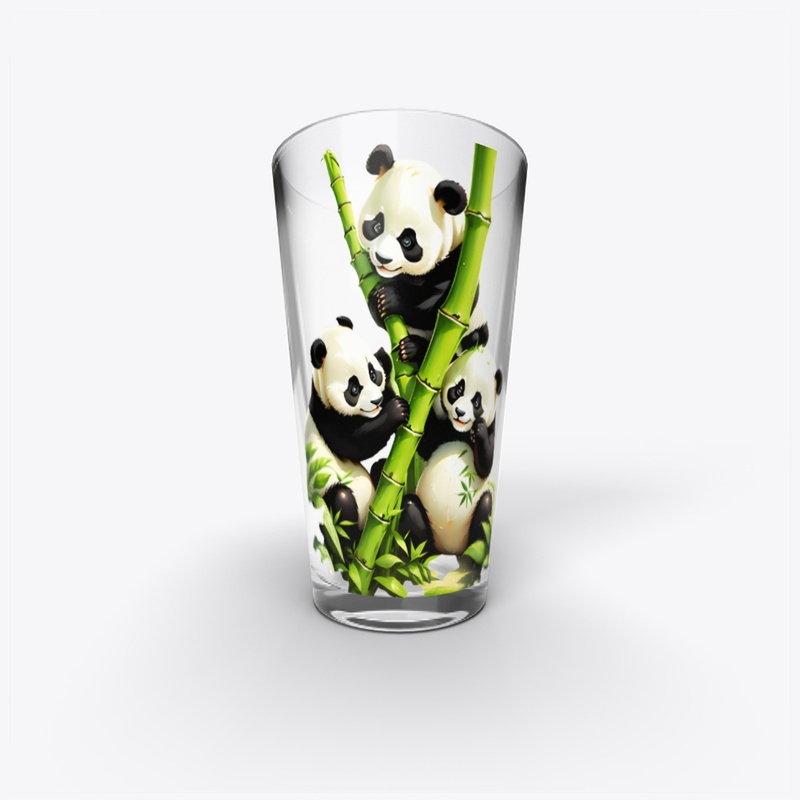 Cute Panda playing together Shirts
