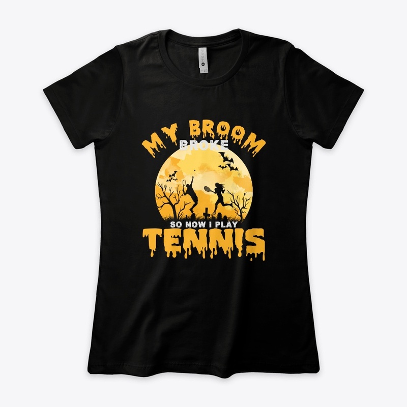 My Broom Broke so I play Tennis