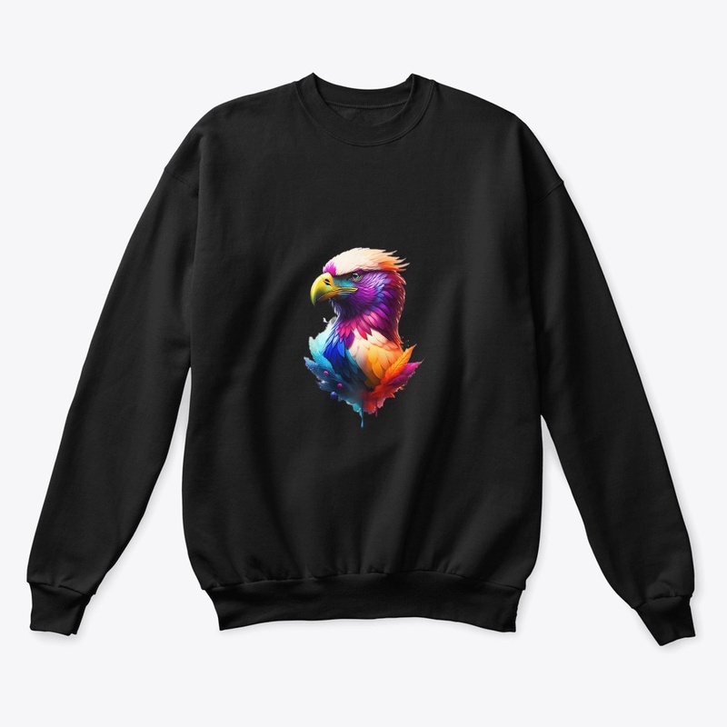 Eagle Head Splash Art T-Shirt
