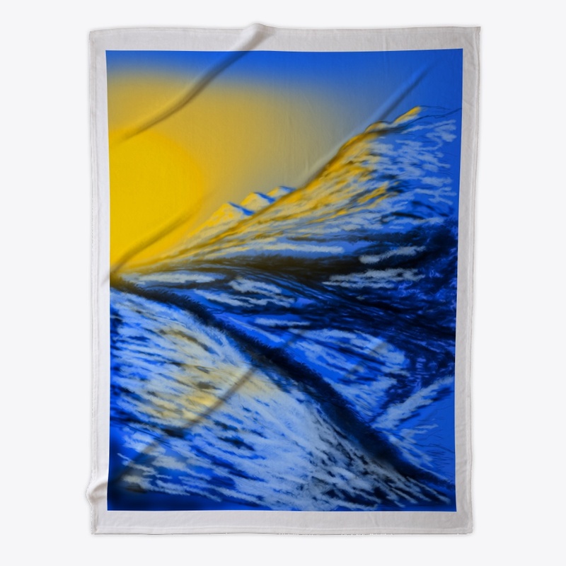 Winter Sunrise in Mountains