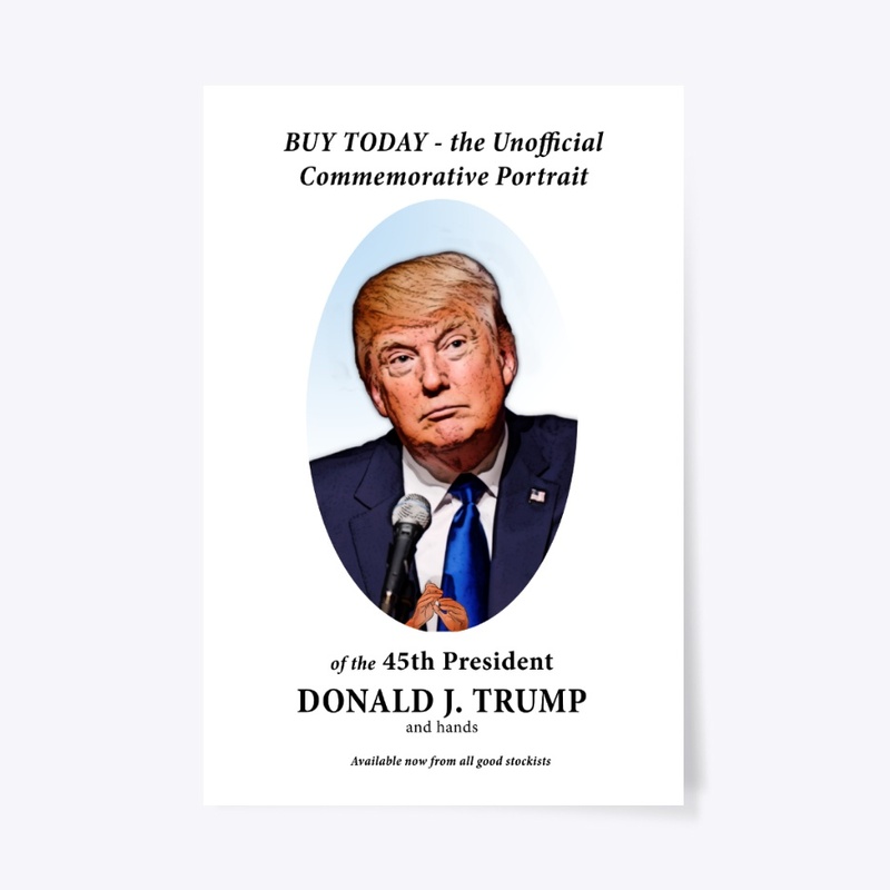 Unofficial Portrait of Trump (and hands)