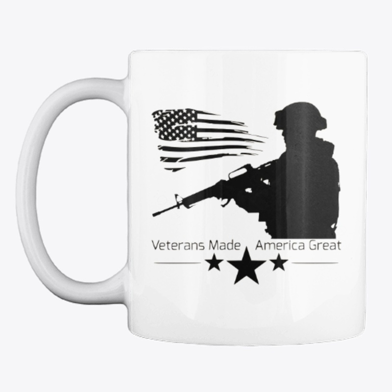 VMAG Flag and Soldier
