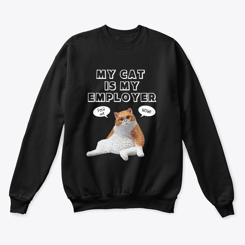 My cat is my employer