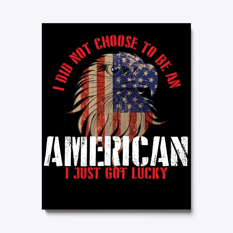 Proud American Eagle Canvas