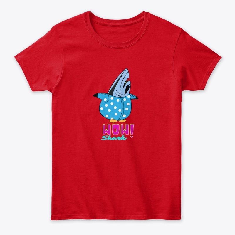 Fun Shark Trending Red