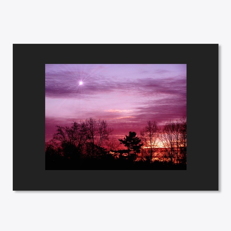 purple sunset