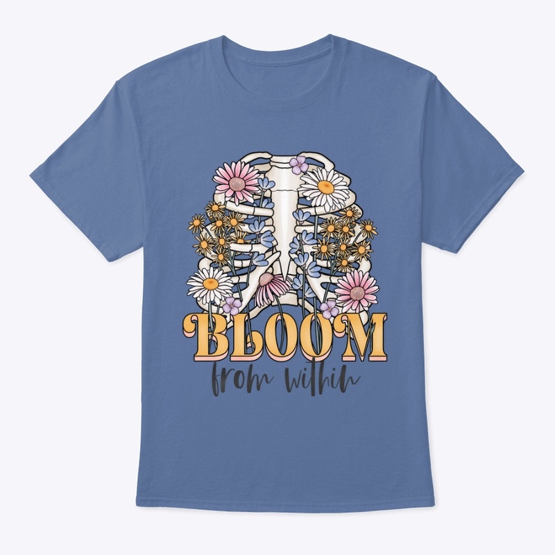 Bloom from within rib cage