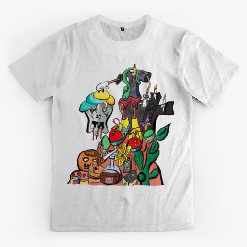 Weird doodle tee