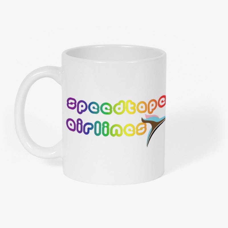 SpeedTape Airlines Pride Mug