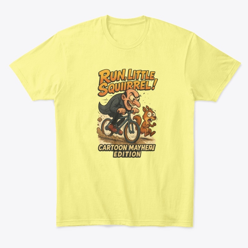 Run Little Squirrel T-Shirt – Funny